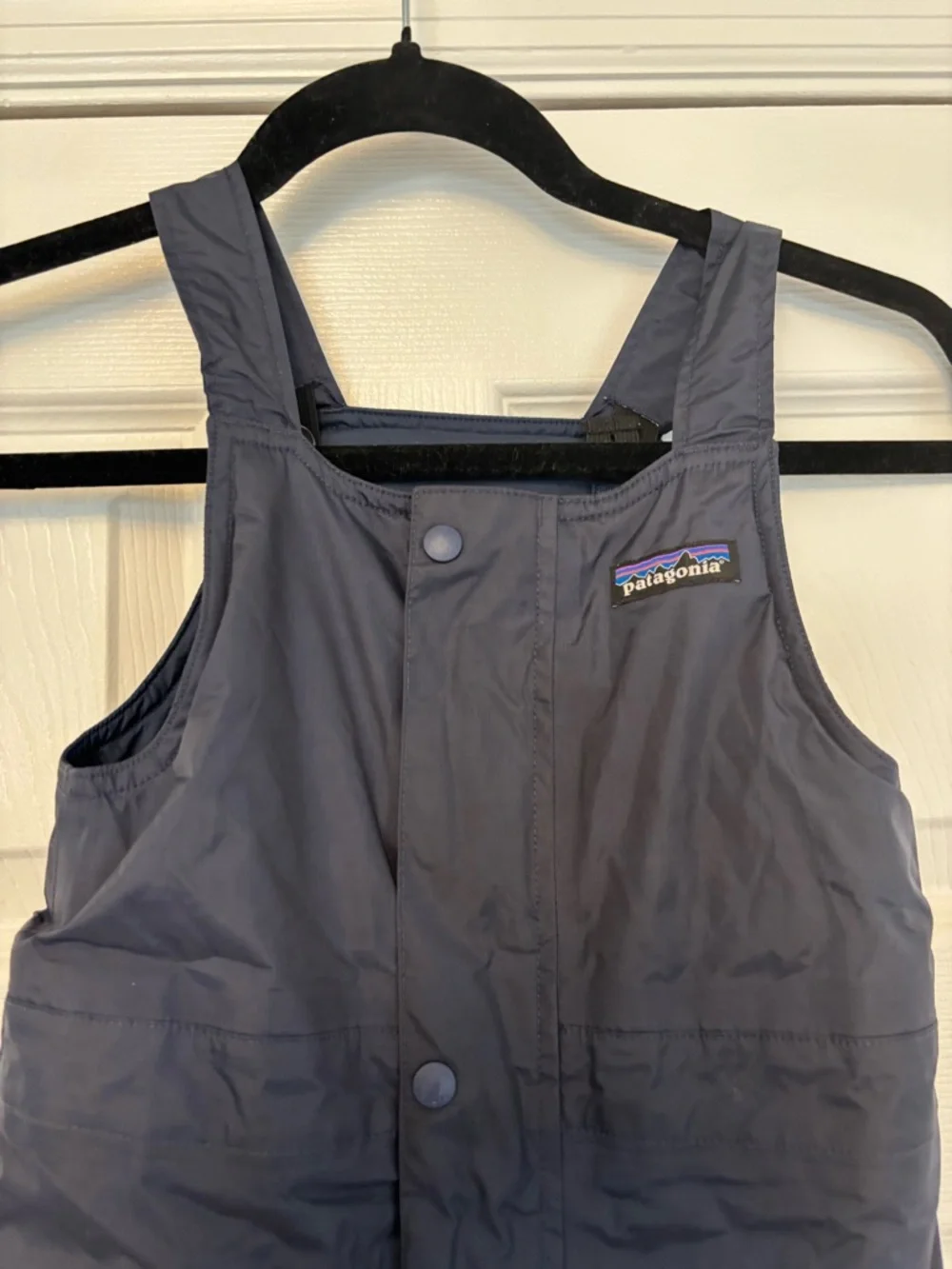 Patagonia Baby Snow Pile Bibs New Navy Insulated Snow Pants 4T